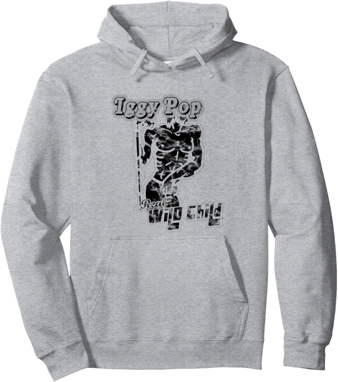 Iggy Pop Real Wild Child Officially Licensed Pullover Hoodie