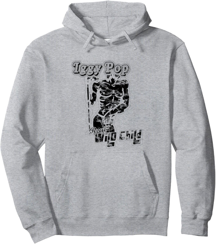 Iggy Pop Real Wild Child Officially Licensed Pullover Hoodie