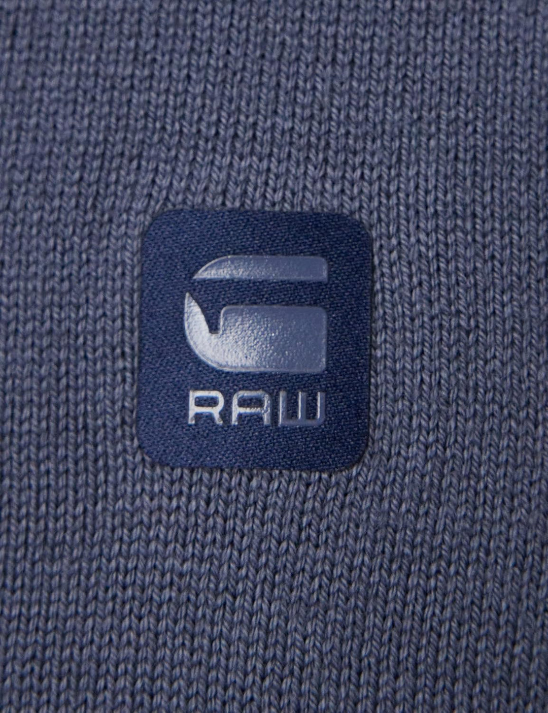 G-STAR RAW Herren Premium Core Turtle Knitted Pullover Knits L Blau (Fantem Blue D21933-c560-863), L