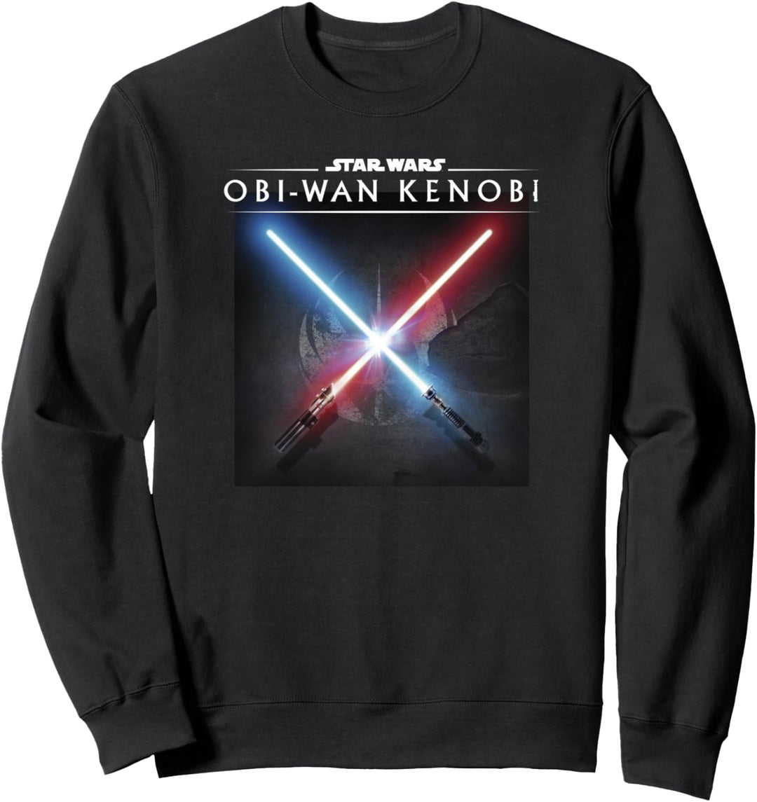 Star Wars: Obi-Wan Kenobi Crossed Lightsabers Poster Sweatshirt