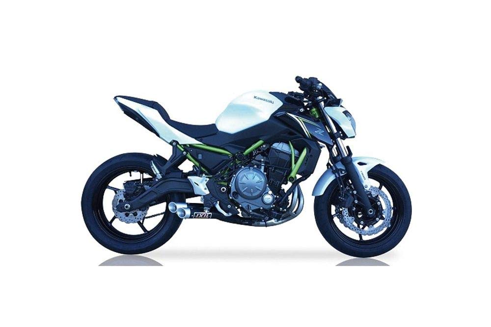 IXIL Hyperlow black XL Komplettanlage für KAWASAKI Z 650, 17- (Euro4) (Black)