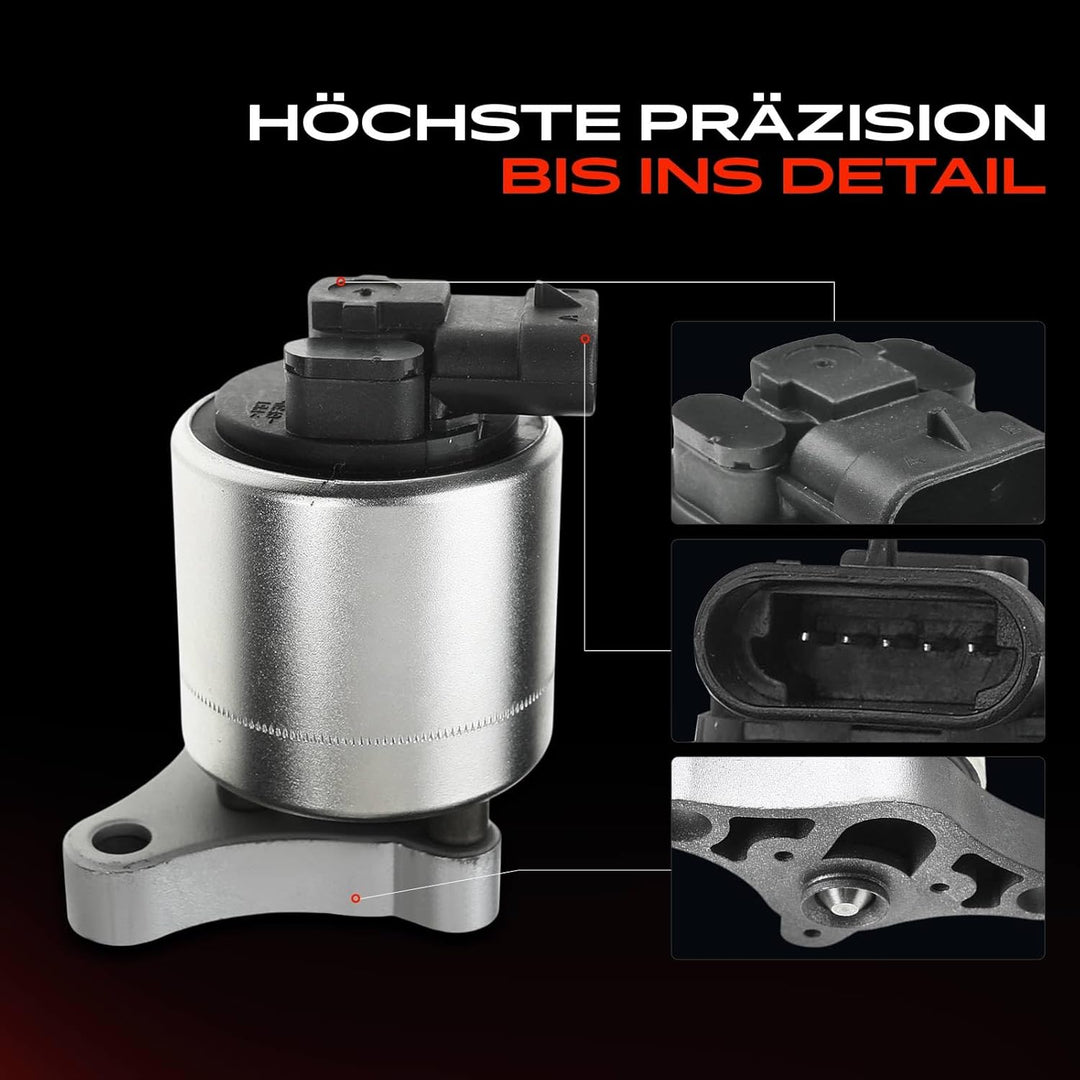 AGR-Ventil Kühler Abgasrückführung für Astra G Combo Corsa C Meriva Tigra Twintop Vectra B C Zafira