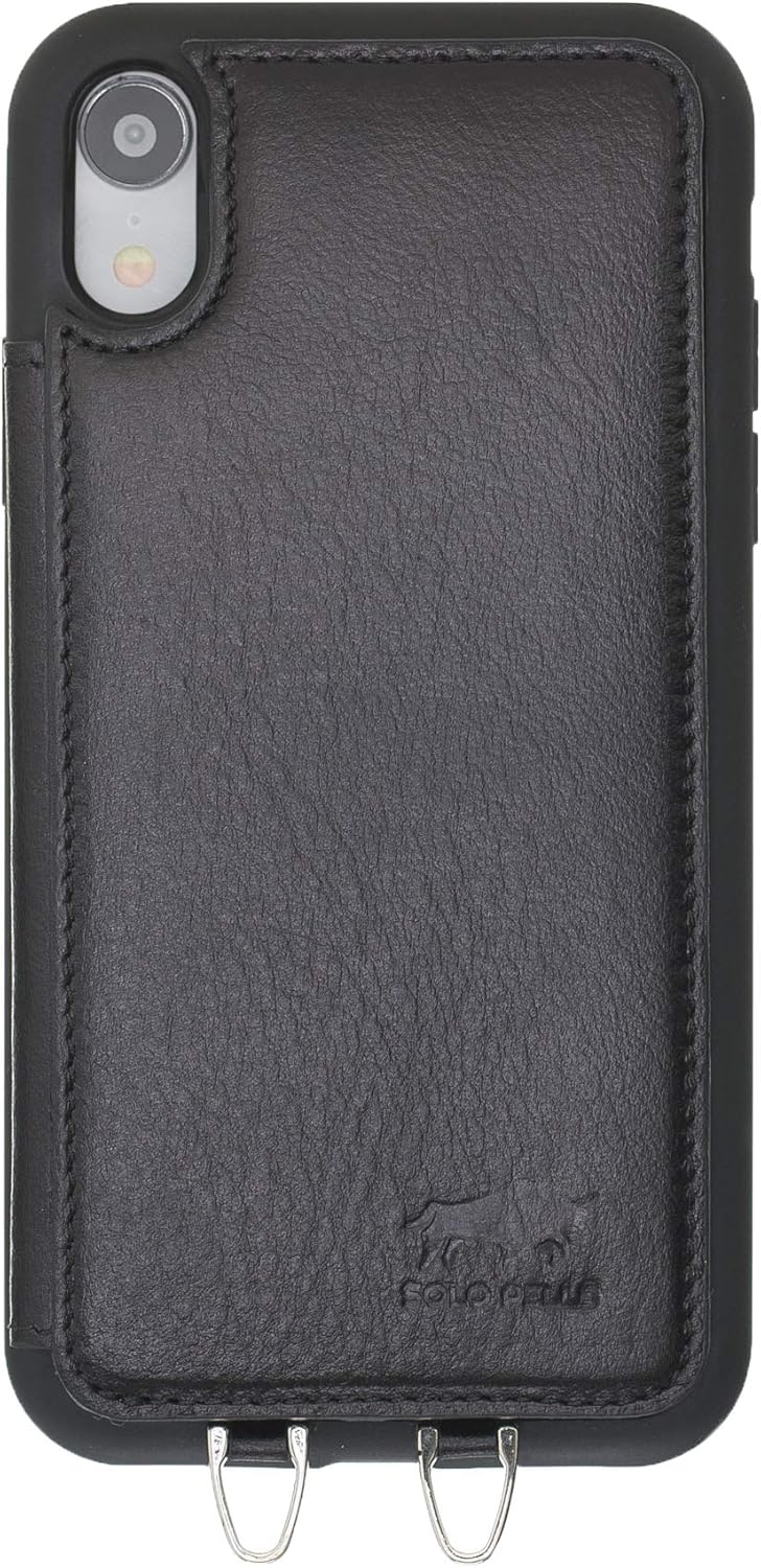 Solo Pelle Lederhülle für das iPhone X/XS Case Leder Hülle Ledertasche Backcover aus echtem Leder in