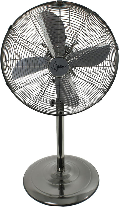 SUNTEC Ventilator Leise | Standventilator CoolBreeze 4000 | 40 cm Durchmesser, 50 Watt | Stand Fan W