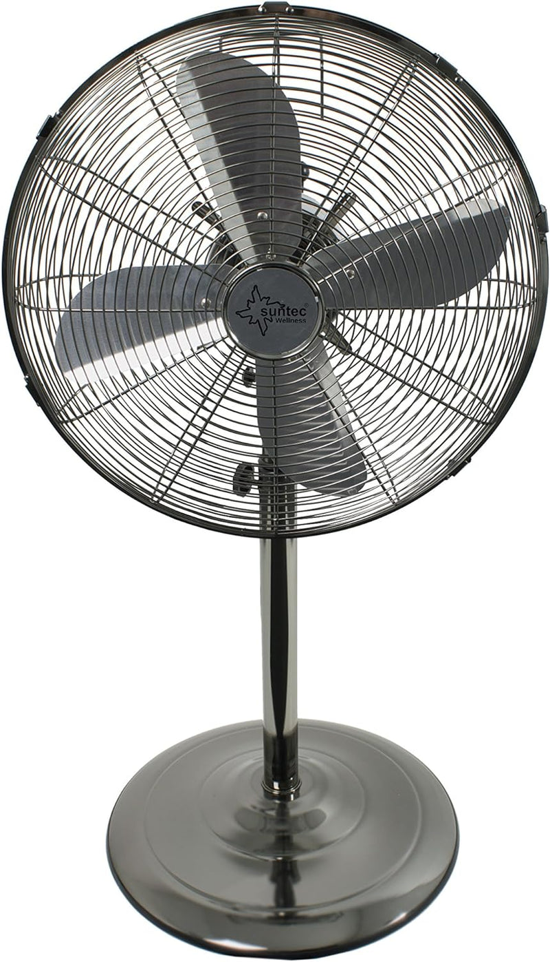 SUNTEC Ventilator Leise | Standventilator CoolBreeze 4000 | 40 cm Durchmesser, 50 Watt | Stand Fan W