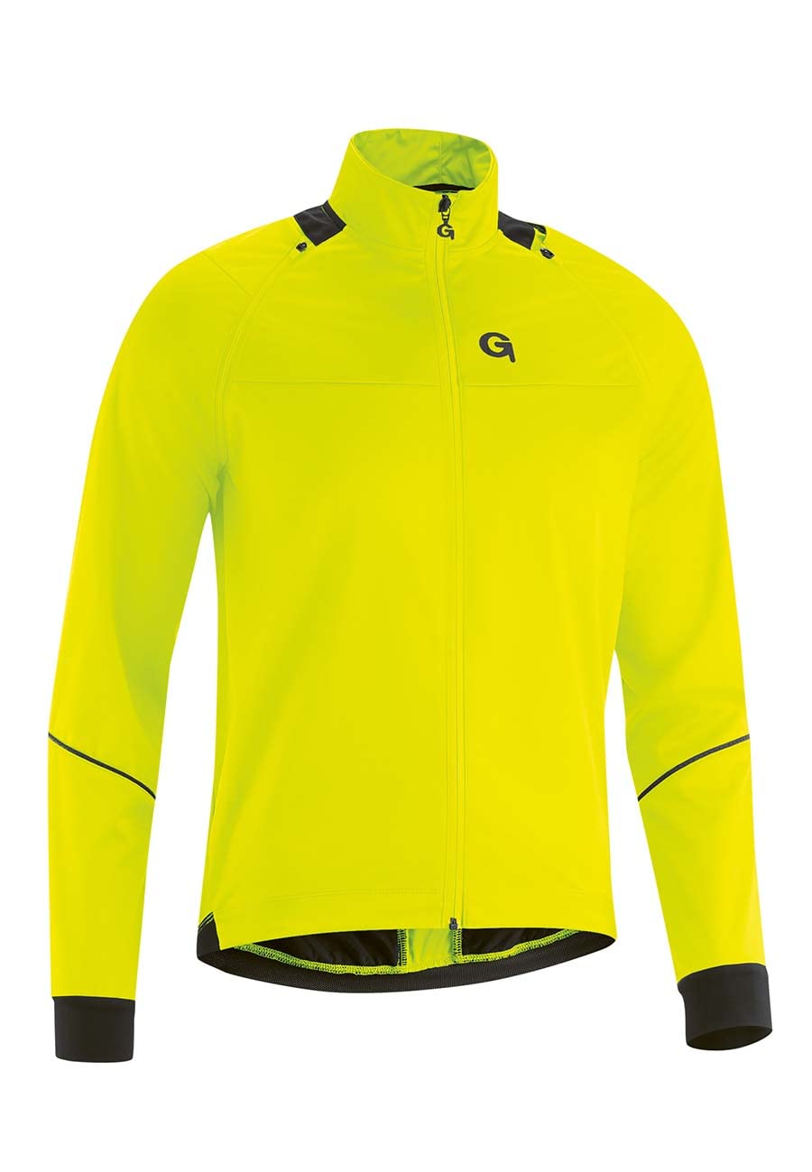 Gonso Leonte Zip-Off Softshell Jacke Herren gelb 2022 wasserdichte Jacke S Gelb, S Gelb