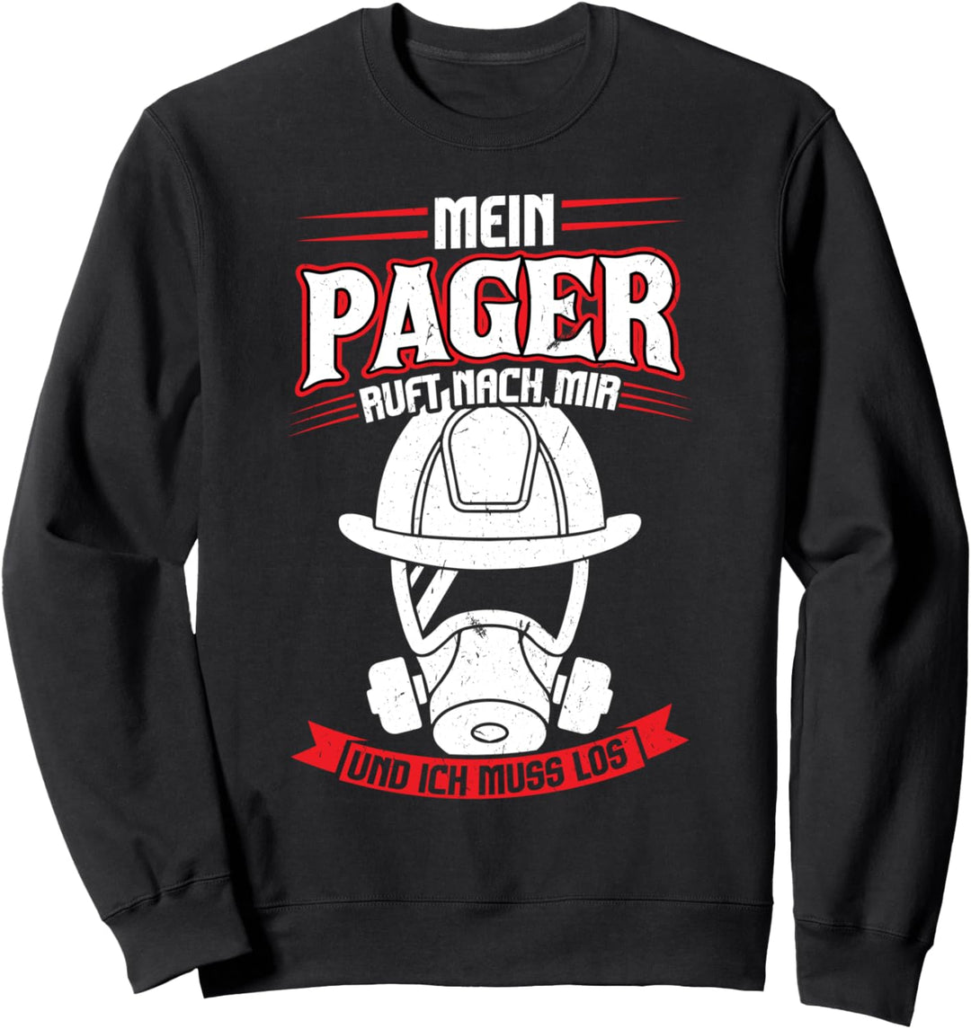 Feuerwehrmann Feuerwehr Berufsfeuerwehr Sweatshirt