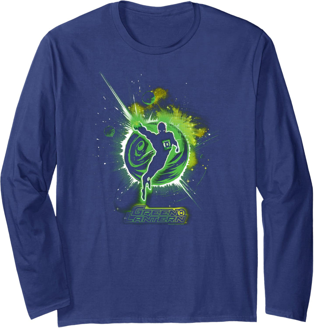 Green Lantern Shadow Lantern Langarmshirt