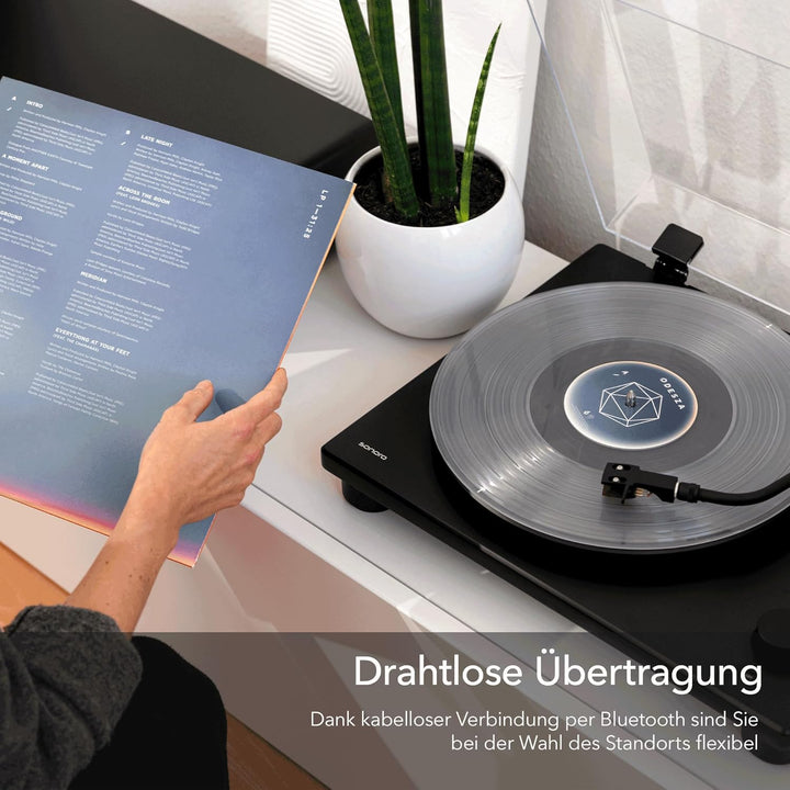 sonoro Platinum Automatic EAS (Plattenspieler mit automatischer Endabschaltung, Riemenantrieb, Ortof