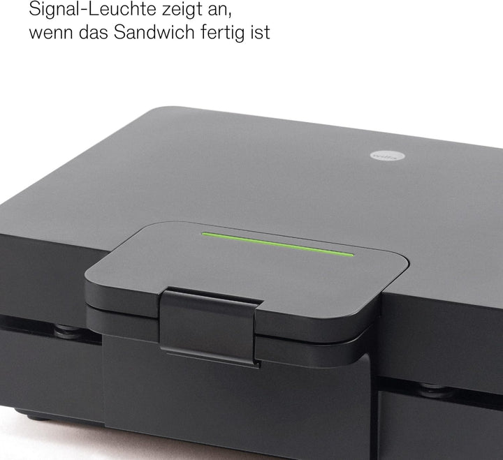 Wilfa EASY MELT Sandwichtoaster – Sandwich Maker mit herausnehmbaren Platten – doppelte Antihaftbesc