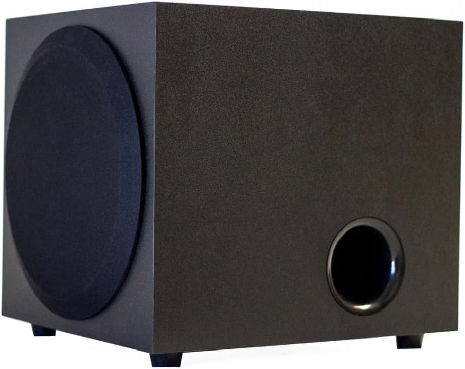 Eltax SW800 Subwoofer, Schwarz