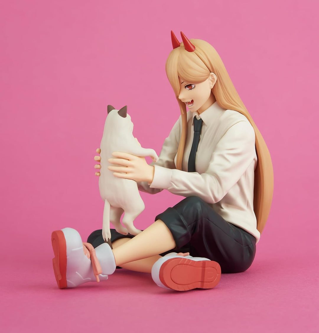 Banpresto Kettensägenmann – Power & Nyako – Figur Break Time 9 cm