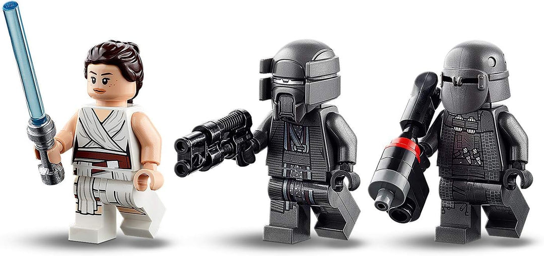 LEGO 75284 Star Wars Transportraumschiff der Ritter von Ren, Bauset mit Rey Minifigur
