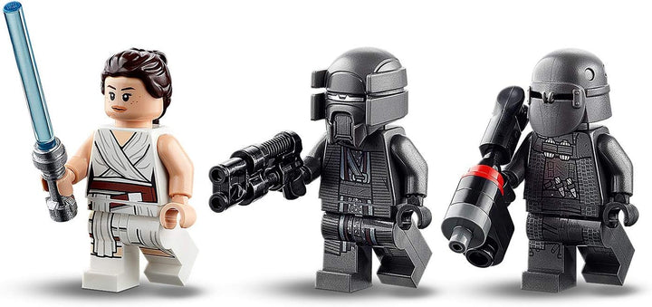 LEGO 75284 Star Wars Transportraumschiff der Ritter von Ren, Bauset mit Rey Minifigur