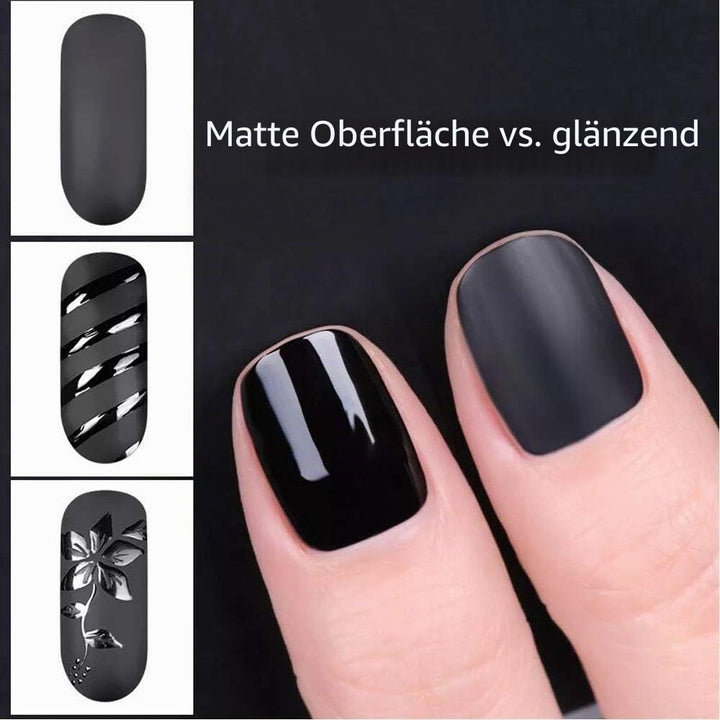 Vishine Maniküre-Set, UV/LED, Maschine, semi-permanent, 45 Farben Nagellack semi-permanent, Top Base