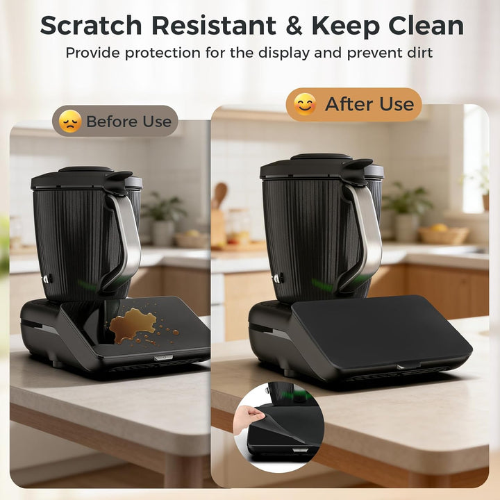 Displayschutz für Vorwerk Thermomix TM7, Zubehör Gadget für Thermo mix TM7 Bimby, schützt das Displa