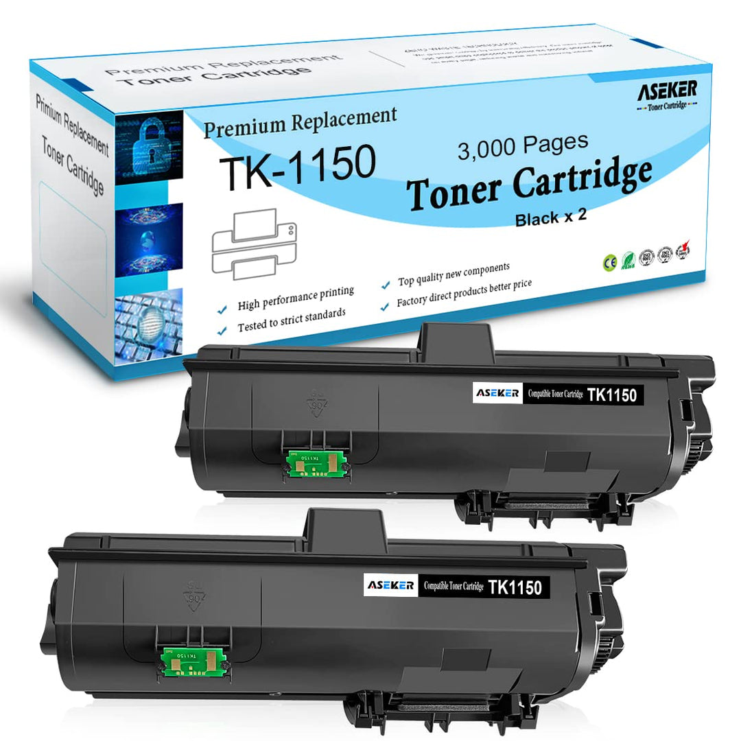 ASEKER Kompatibel TK1150 TK-1150 Tonerkartusche 1T02RT0NL0 für Kyocera ECOSYS M2135dn M2635dn M2635d