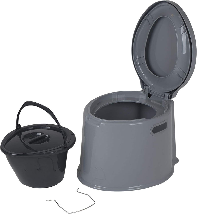 Bo-Camp Campingtoilette Kompost Eimer Toilette Reise Camping WC Mobil BAU Klo