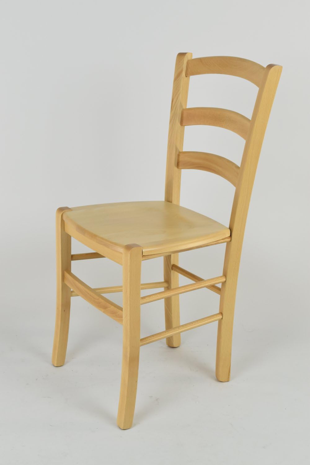 t m c s Tommychairs - Stuhl Venice für Küche und Esszimmer, robuste Struktur aus lackiertem Buchenho