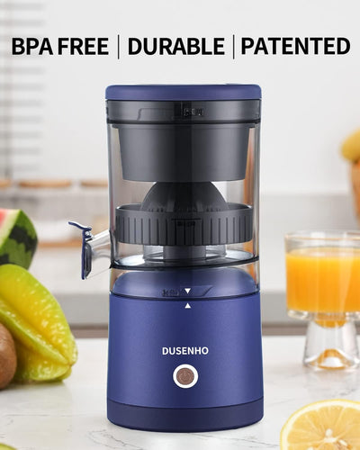 Zitronenpresse Elektrisch Organgenpresse Tragbare USB-Aufladung Juicer Entsafter für Orange, Zitrone