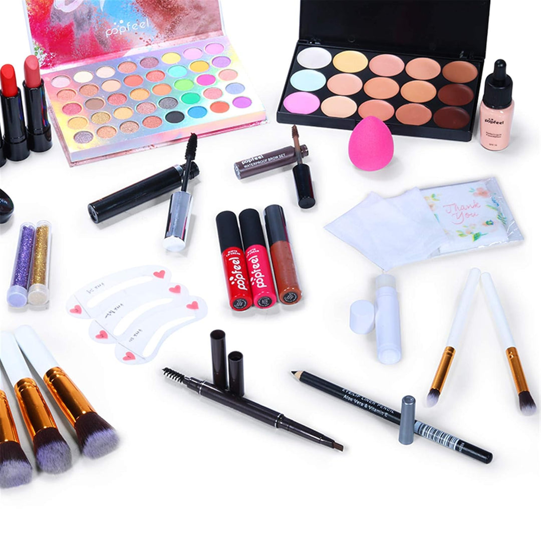FantasyDay Multifunktions Exquisite Kosmetik Geschenkset Make-up Schmink Kit für Gesicht, Augen und