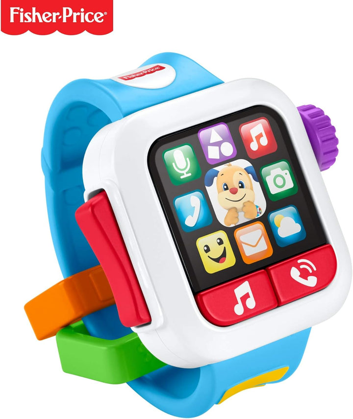Fisher Price GJW10 GNK88 - Lernspass Smart Watch, Musikspielzeug für Babys ab 6 Monaten Deutschland