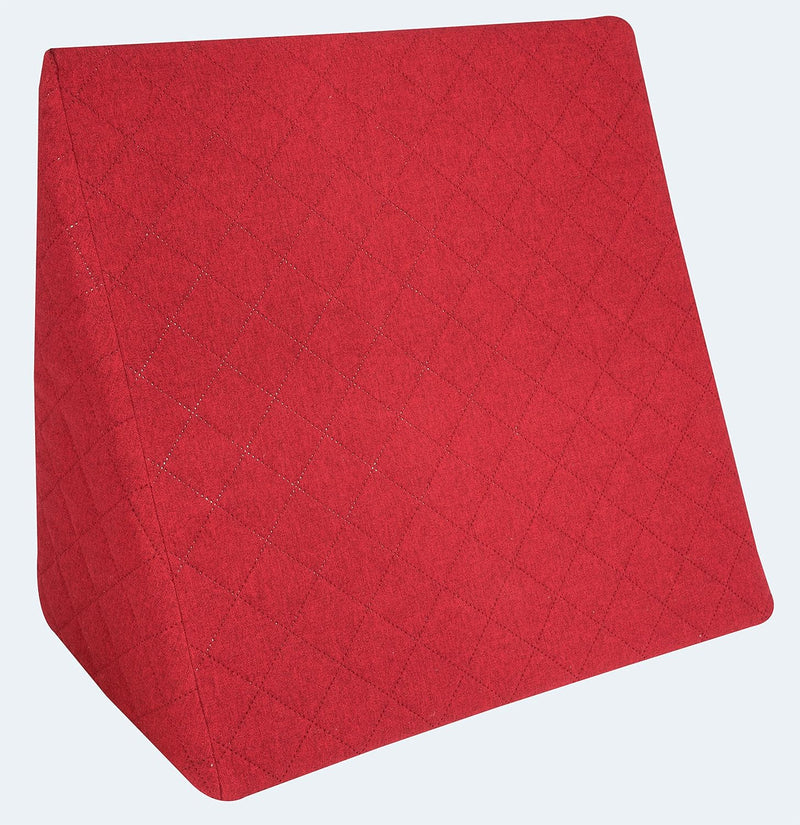 Sabeatex® Rückenkissen, Keilkissen für Couch und Sofa, Lesekissen für bequemes Sitzen. 5 Unifarben f