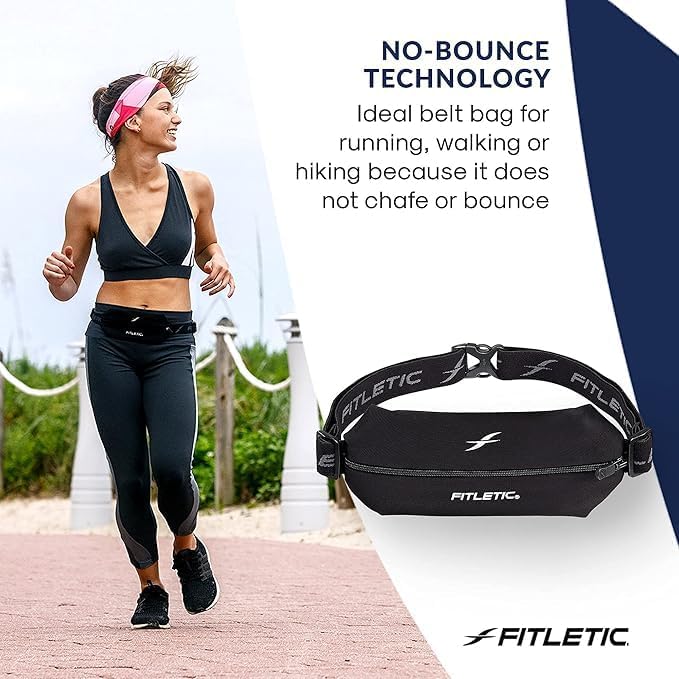 Fitletic Mini Sport Belt – Gürtel für Running Stretch Flare, Flare