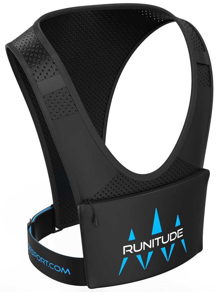 RUNITUDE Laufweste Handytasche Joggen Handyhalterung | Laufen Handy Brusttasche Running Weste V1 | P