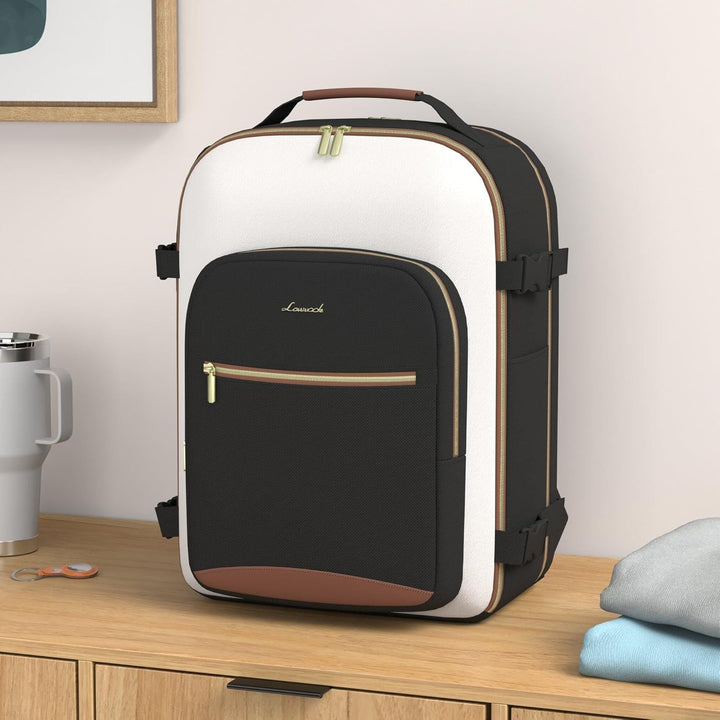 LOVEVOOK Handgepäck Rucksack Flugzeug, Reiserucksack Damen Gross 40L Herren Wasserdicht, Laptop Back