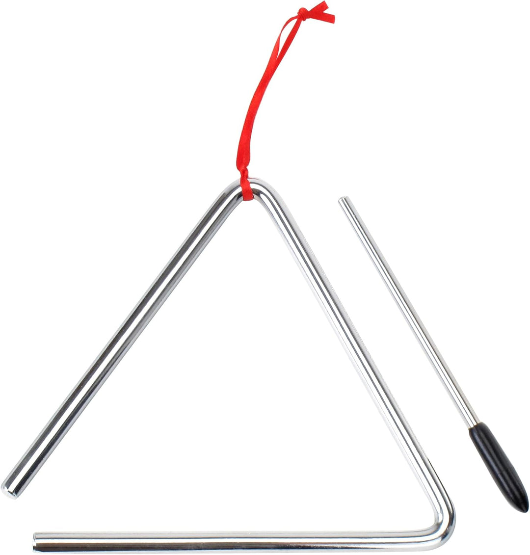 XDrum Triangel Starter Set mit Schlägel - 2x Triangle für Kinder und Musikalische Früherziehung - Sc