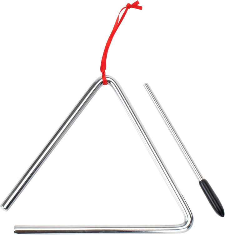 XDrum Triangel Starter Set mit Schlägel - 2x Triangle für Kinder und Musikalische Früherziehung - Sc