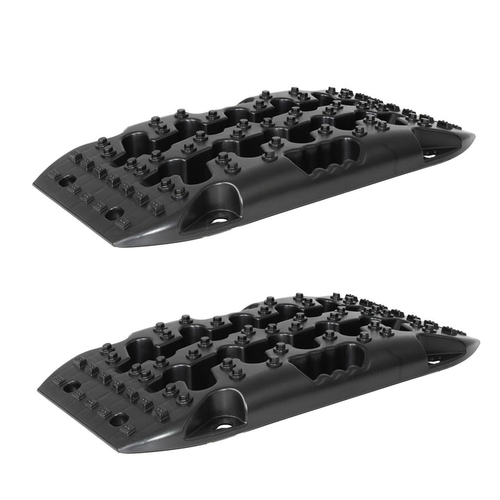 TRUTZHOLM 2 x Anfahrhilfe Unterlegrampe 58 x 30 x 7 cm 5t Tragkraft Sandboards für Offroad Traktions