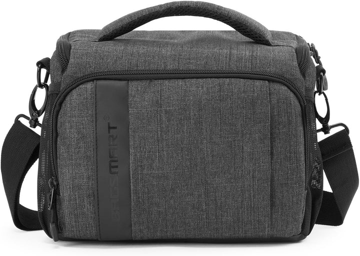 BAGSMART Kameratasche Spiegelreflex DSLR SLR Fototasche Spiegelreflexkamera Systemkamera Objektive Z