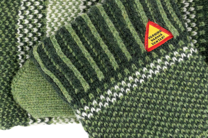 ÖJBRO VANTFABRIK Fäustlinge 4 Lagen 100% Merinowolle versch. Modelle, Grösse S-L (6-11) Handschuhe S