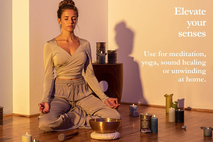 Sonic Energy Therapy Singing Bowl – 1.400g Klangschale für Sound Healing, Meditation – verstärkter R