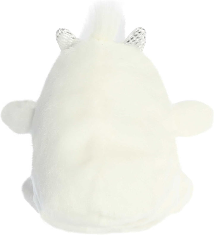 Aurora Adorable Palm Pals Baker Yeti Stuffed Animal - Pocket-Sized Fun - On-The-Go Play - White 5 In