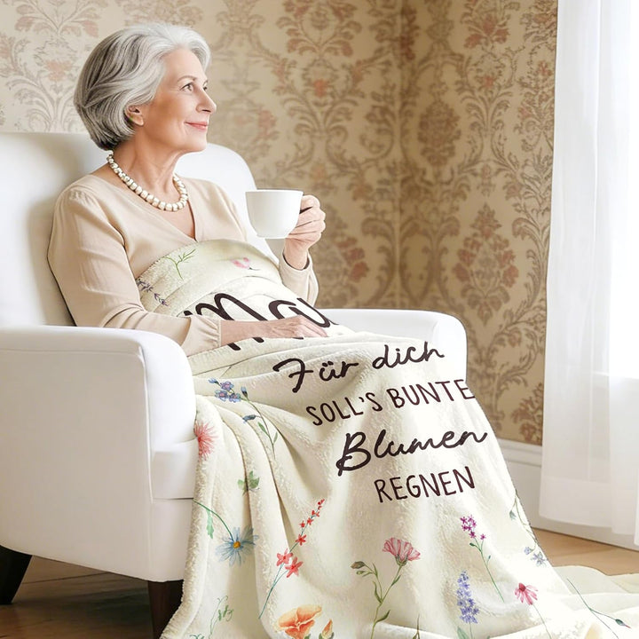 Geburtstagsgeschenk für Mama, Mama Geschenke | Decken für Mama, Geschenk für Mutter von Tochter Sohn