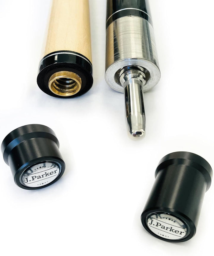 J. Parker Break & Jump Queue, für Power Anstoss und Jump-Shot, Profi-Pool-Cue, Ferrule/Tip 13,5 mm a