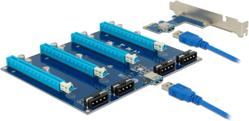 DeLock Eingebaut PCIe - USB 3.0 Schnittstellenkarteadapter (41427)