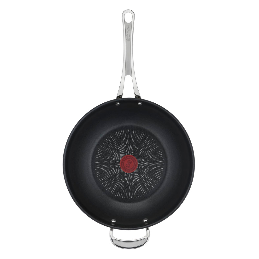 Tefal E30688 Jamie Oliver Cook`s Classic Wokpfanne 30 cm | Antihaftversiegelung | sicher | Thermo-Si