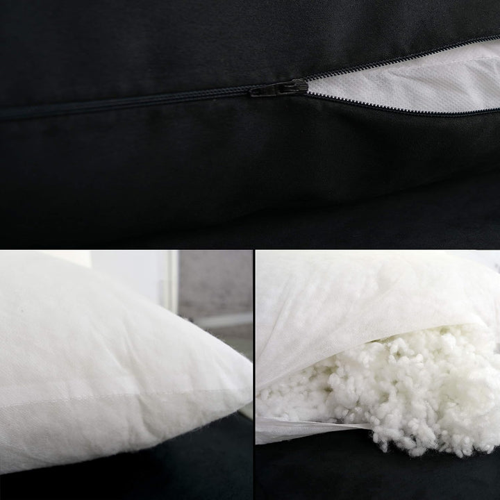 Punks not Dead Dekokissen mit Stickerei | lustige Wohnzimmer Dekoration Kissen mit Füllung Rocker Au