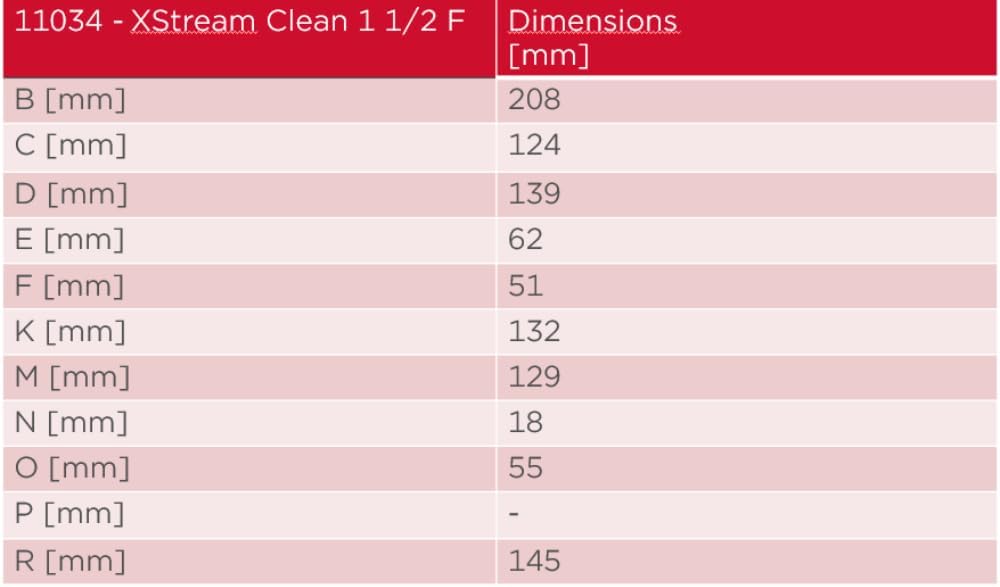 Flamco XStream Clean 1 1/2''F Schlammabscheider für Heizung - 11034