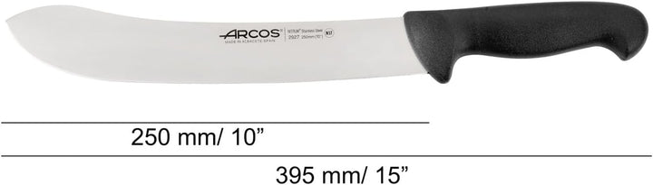 Arcos Fleischermesser aus Nitrum Edelstahl - Professionelles Küchenmesser zum Schneiden von Fleisch,