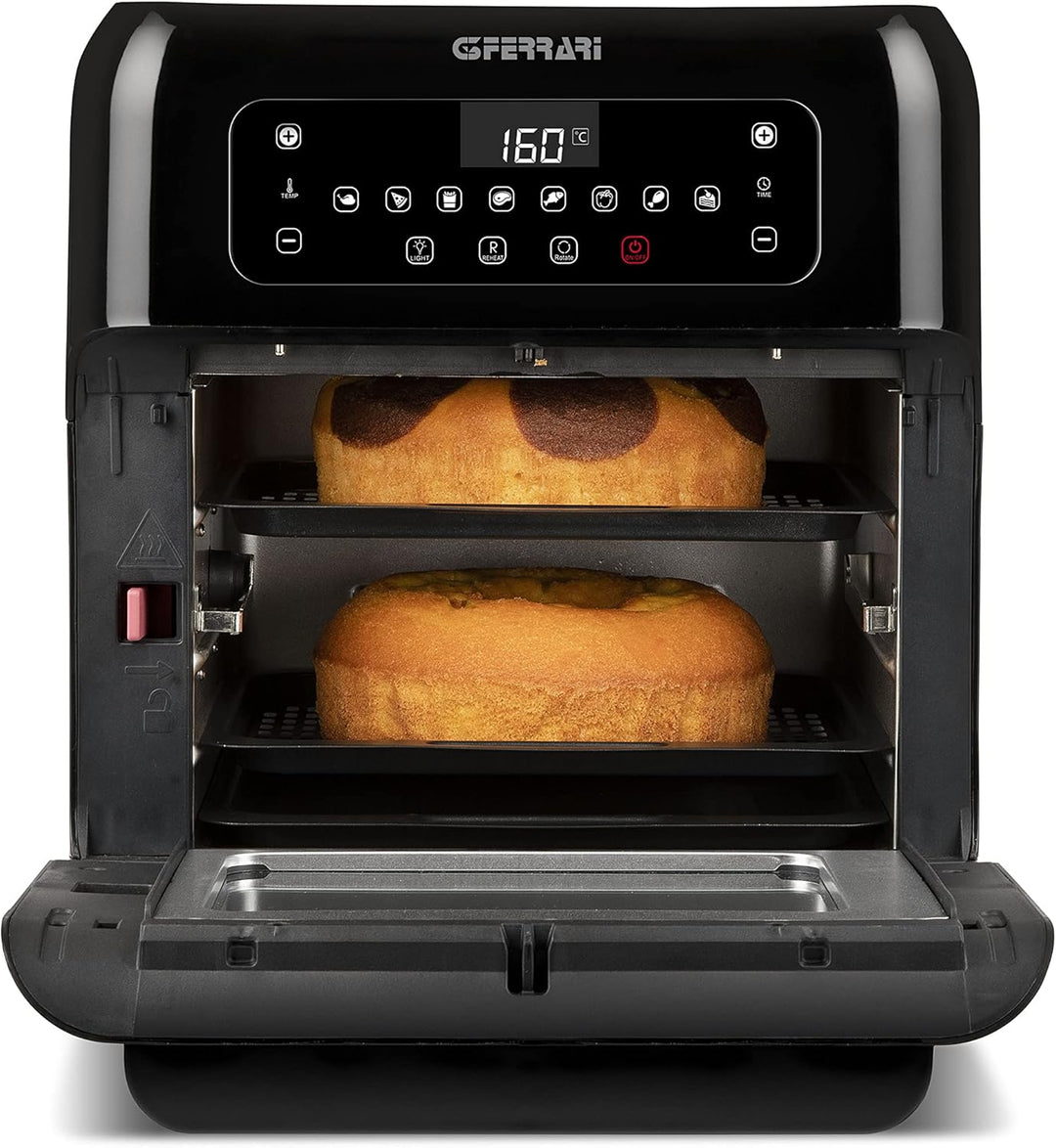 G3 Ferrari G10136 Heissluftfritteuse "Friggisano 2.0", 1500 W, 11 L, 9 Programme, einstellbare Tempe