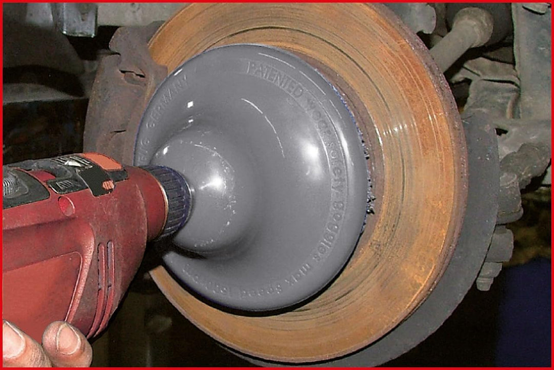 KS Tools 100.4090 Radnabenschleifer-Satz, Ø 200 mm, 3-tlg., 4042146211274