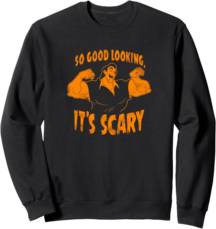 Disney Beauty And The Beast Gaston So Good Looking Halloween Sweatshirt