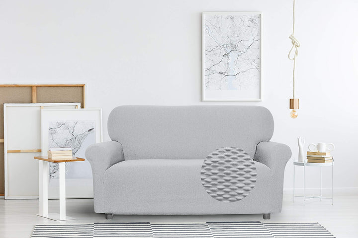 Sogni e capricci “Fashionable” Sofa Abdeckung, Hell grau, 3 Plätze Hell Grau 3 Plätze, Hell Grau 3 P