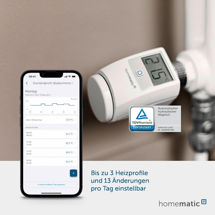 Homematic IP Smart Home Starter Set Mini Heizen - Standard, standard