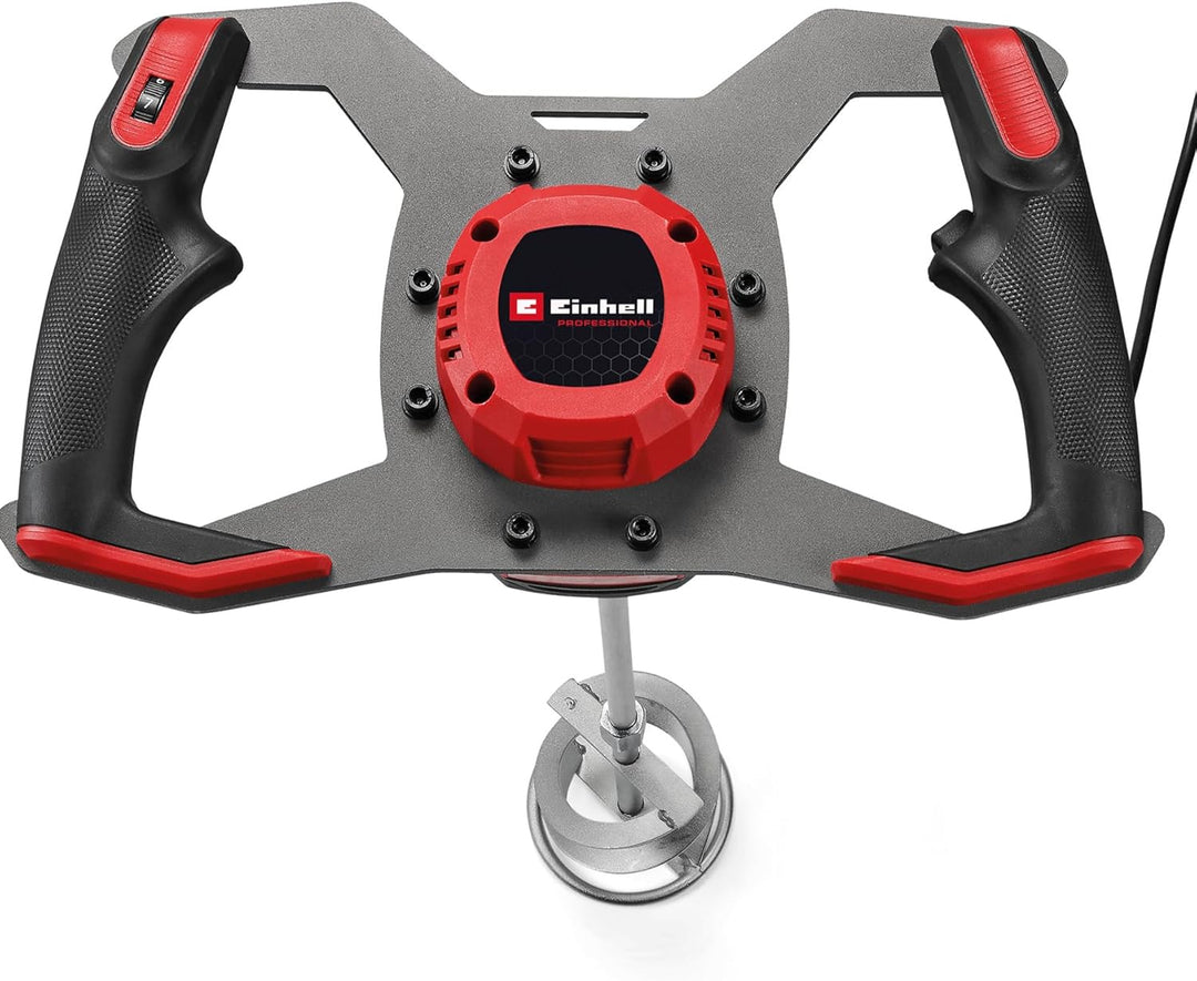Einhell Farb-Mörtelrührer TP-MX 1700-2 CE (1700 W, M14 Rühreraufnahme, Drehzahlelektronik, 2-Gang-Ge